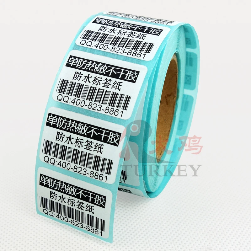 Водонепроницаемые термоэтикетки 20 x рулонов 30 мм 800P (16000 этикеток)|thermal roll|stickers