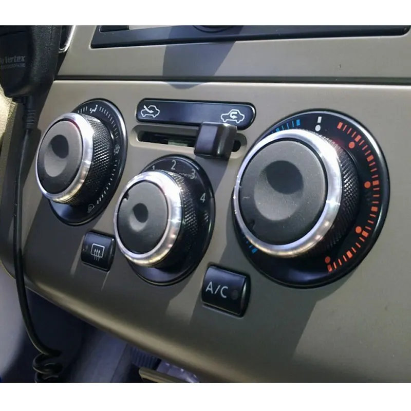 Ручка кондиционера из алюминиевого сплава для Nissan TIIDA VN200 LIVINA 04-10 Sylphy 2012 3