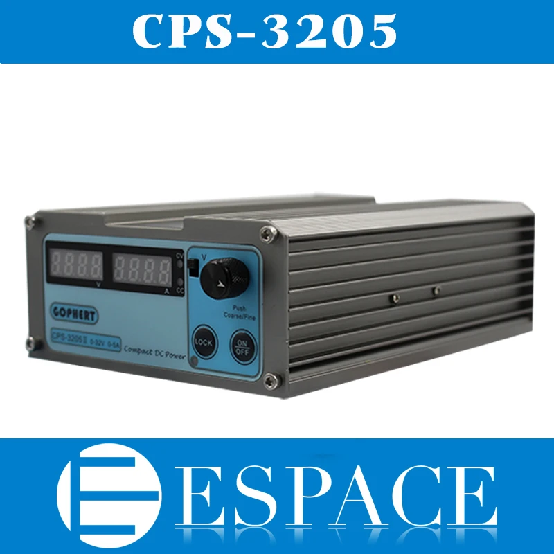 Новый CPS 3205 160 Вт (110Vac/ 220Vac) 0 32V/0 5A компактный цифровой Регулируемый источник