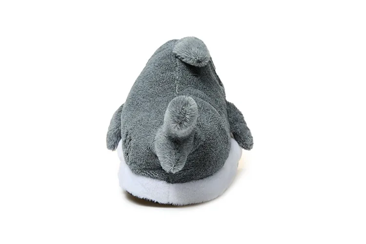 2017 хорошее качество акулы домашние тапочки Для женщин мужчин хлопковые теплые