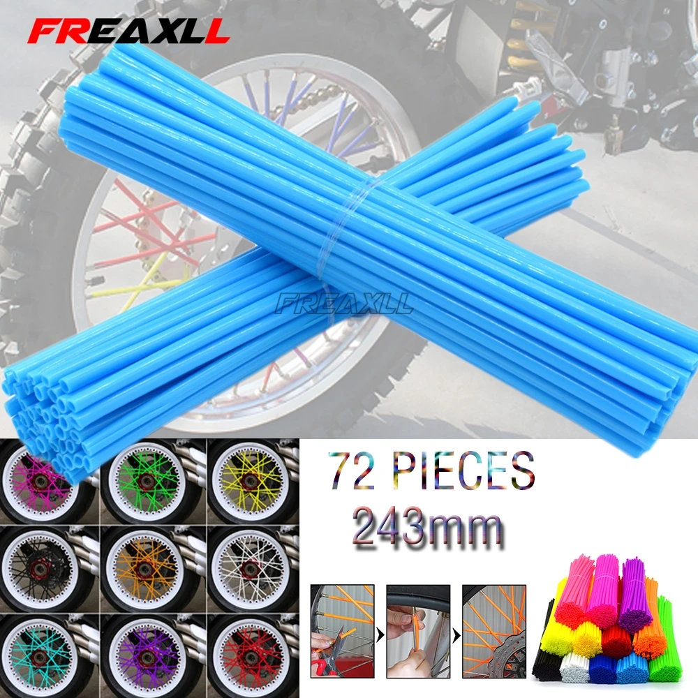 Для 350 SX-F EXC 450 SX 500 XC-W MXC XC XCw 72 шт./упак. внедорожный велосипед накладки для спиц