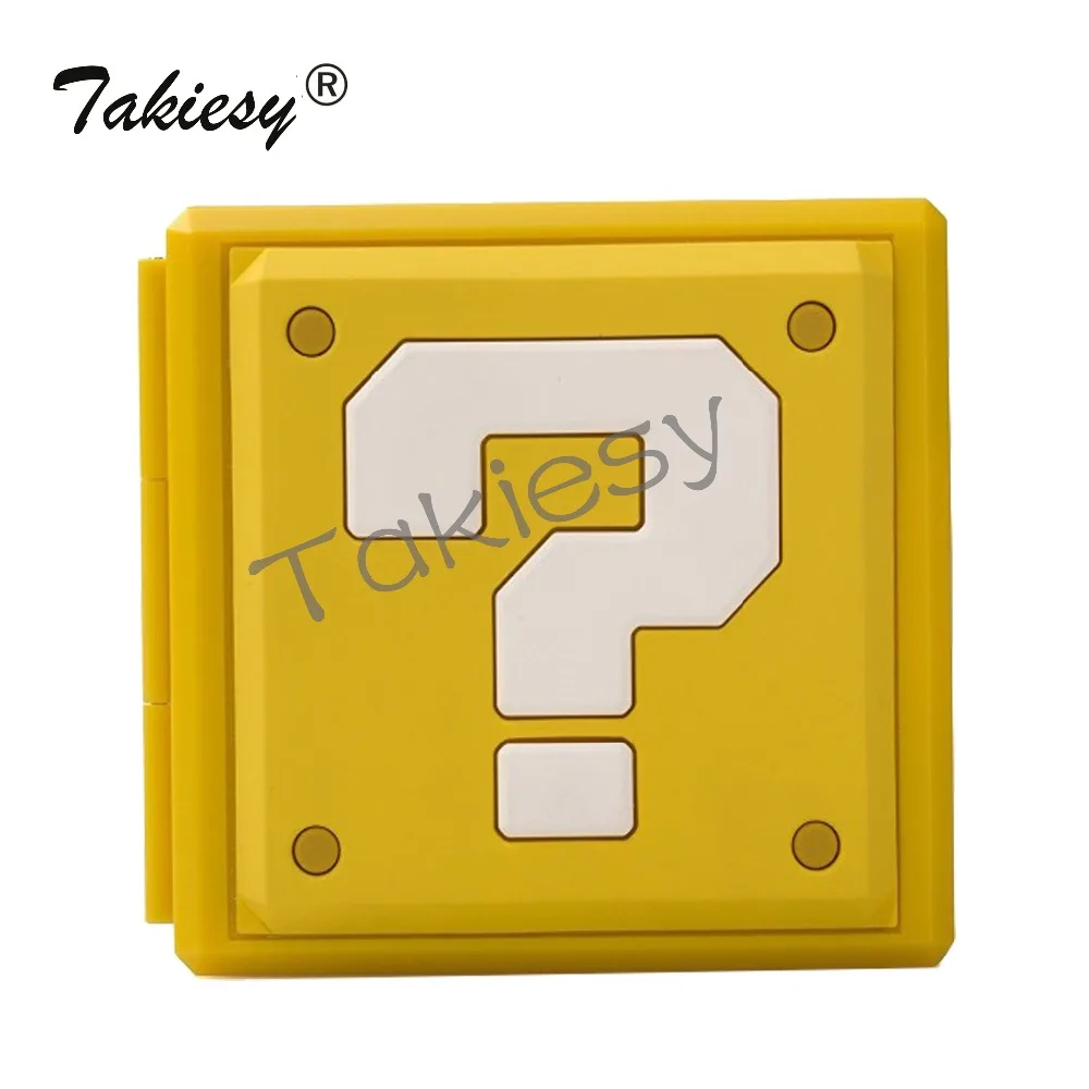 Nitendo switch 12 tf card box защитный чехол для карт игр картриджи жесткий футляр