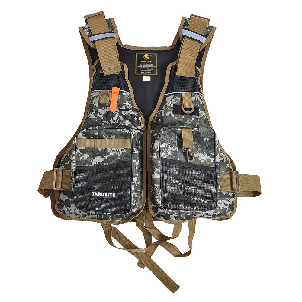 Рюкзак жилет Lixada Fly Fishing Быстросохнущий сетчатый рыболовный с Mutil Pocket