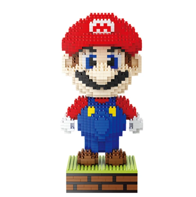 2019 игра Супер Марио микро здания конструктор Сделай Сам игрушки Фигурки дети