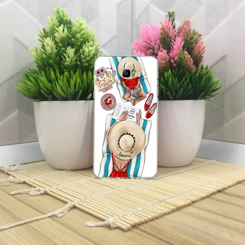 Чехол для Samsung Galaxy A3 A5 A7 J2 J3 J4 J5 J6 J7 J8 2016 2017 2018 мягкий чехол из ТПУ с надписью i love Mom Baby