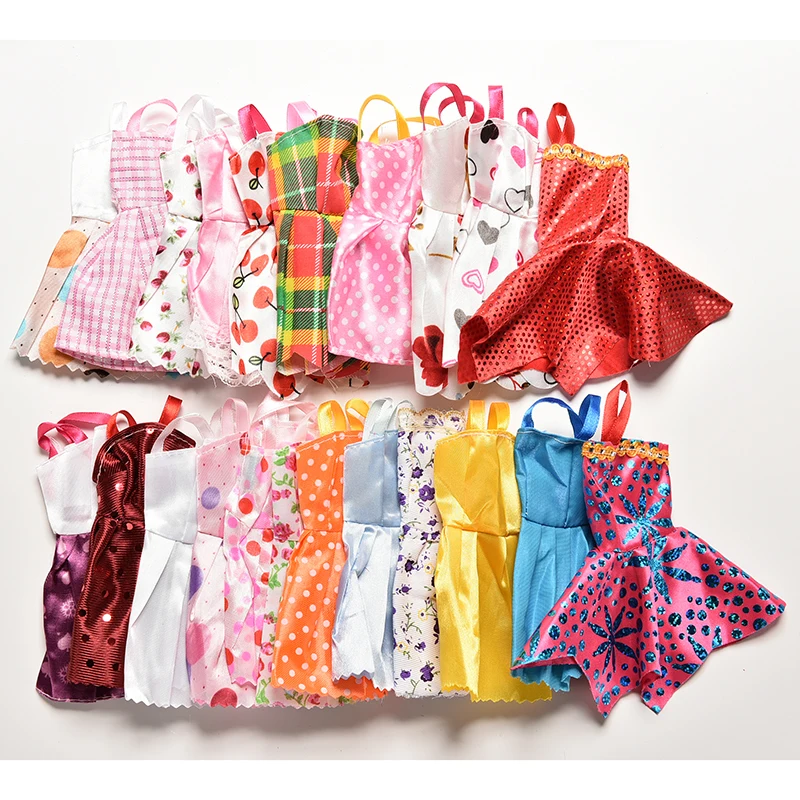 10 шт. платья ручной работы для кукол|dress for barbie|for barbiehandmade barbie dress |