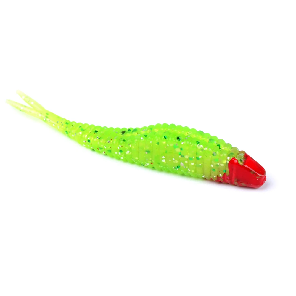 1 шт. 7 см 2 4 г Высокое качество Мягкий Y-Tail Minnow приманка светящаяся силиконовая для
