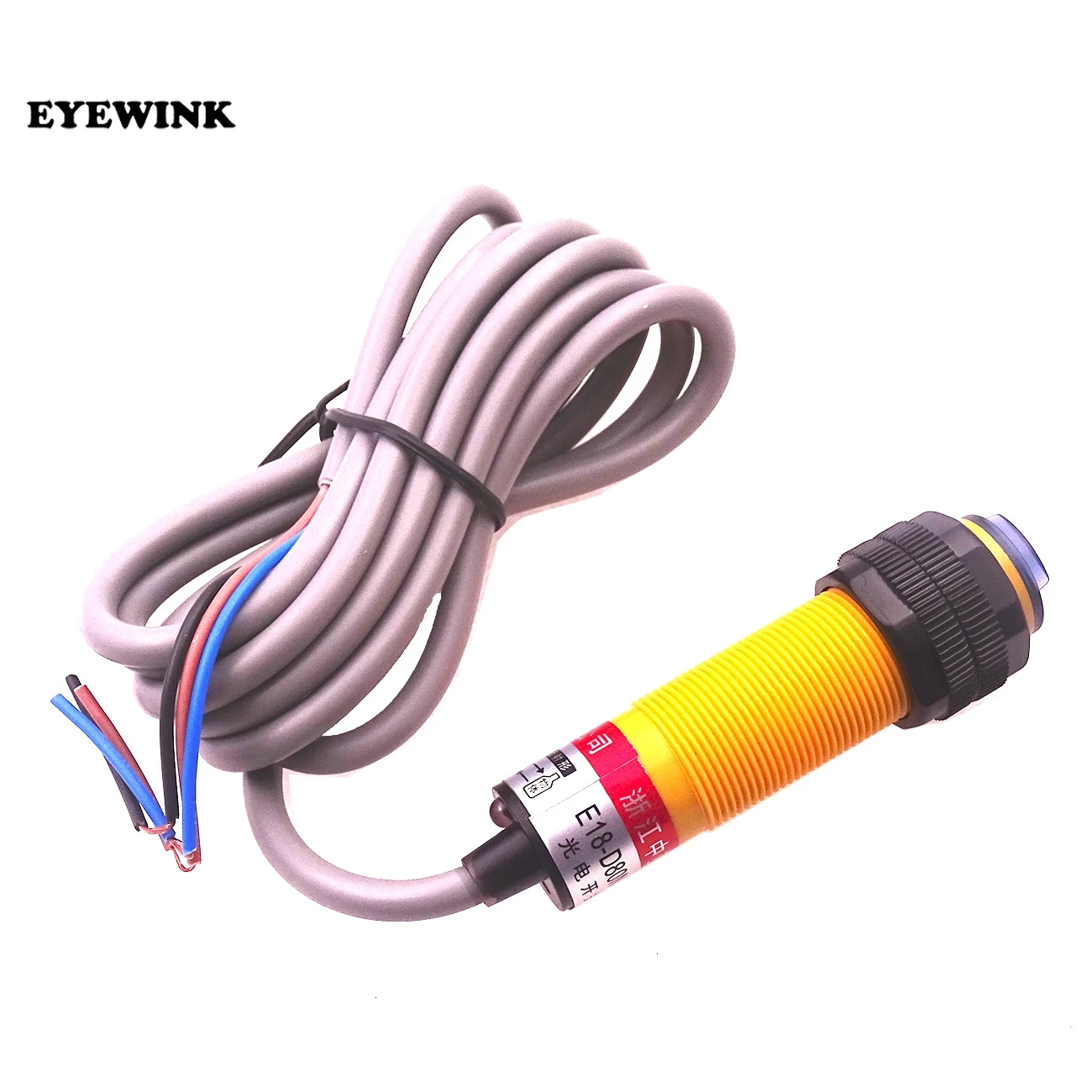 10 шт./лот E18-D80NK с головкой DuPont диффузным отражением Инфракрасный