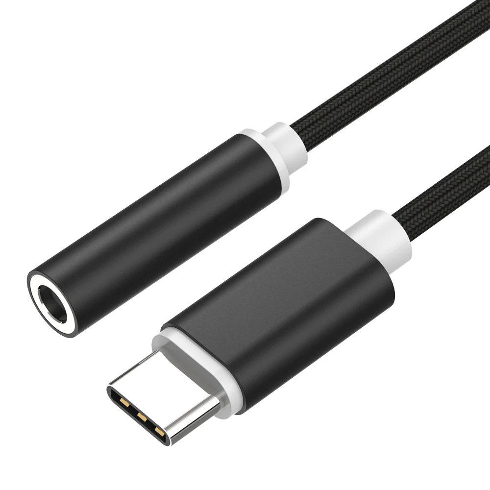 AUX аудиокабель Тип usb C до 3 5 наушники адаптер мм конвертер для xiaomi 6 Letv le2 huawei P20