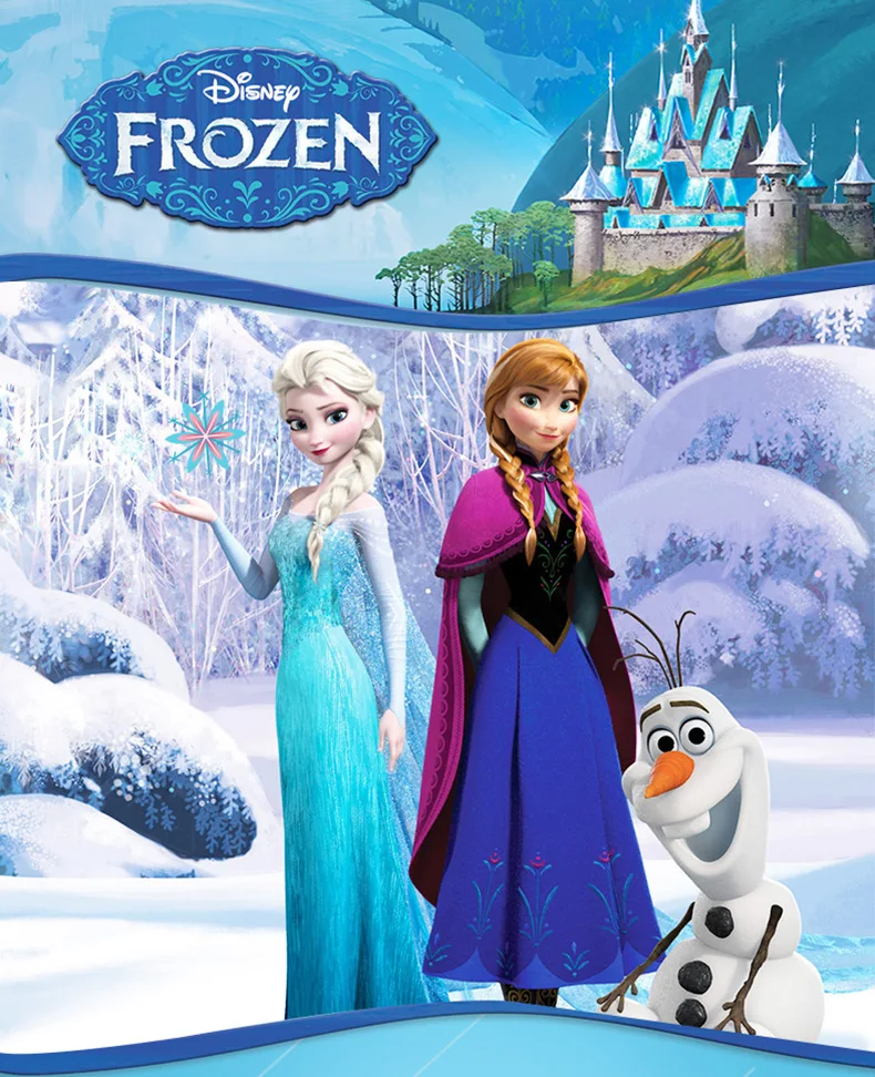 Аутентичные disney объемные наклейки детская ручная головоломка Холодное сердце Эльза и Анна my little pony наклейки бумажные сцена наклейки игрушки