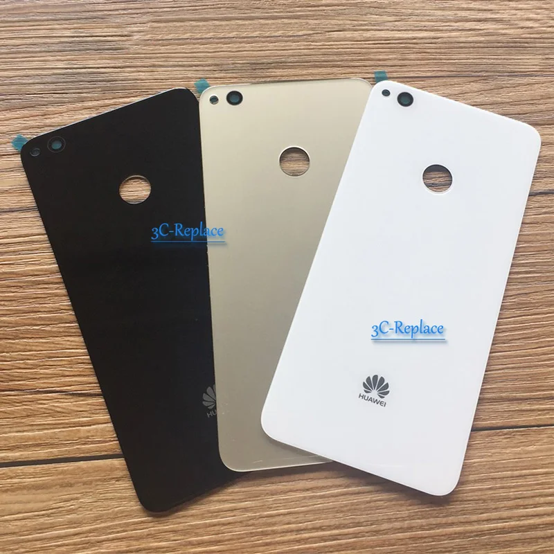 Для huawei P8 Lite /P9 Lite задняя крышка для аккумулятора Корпус задняя Стекло части для huawei Honor 8 Lite