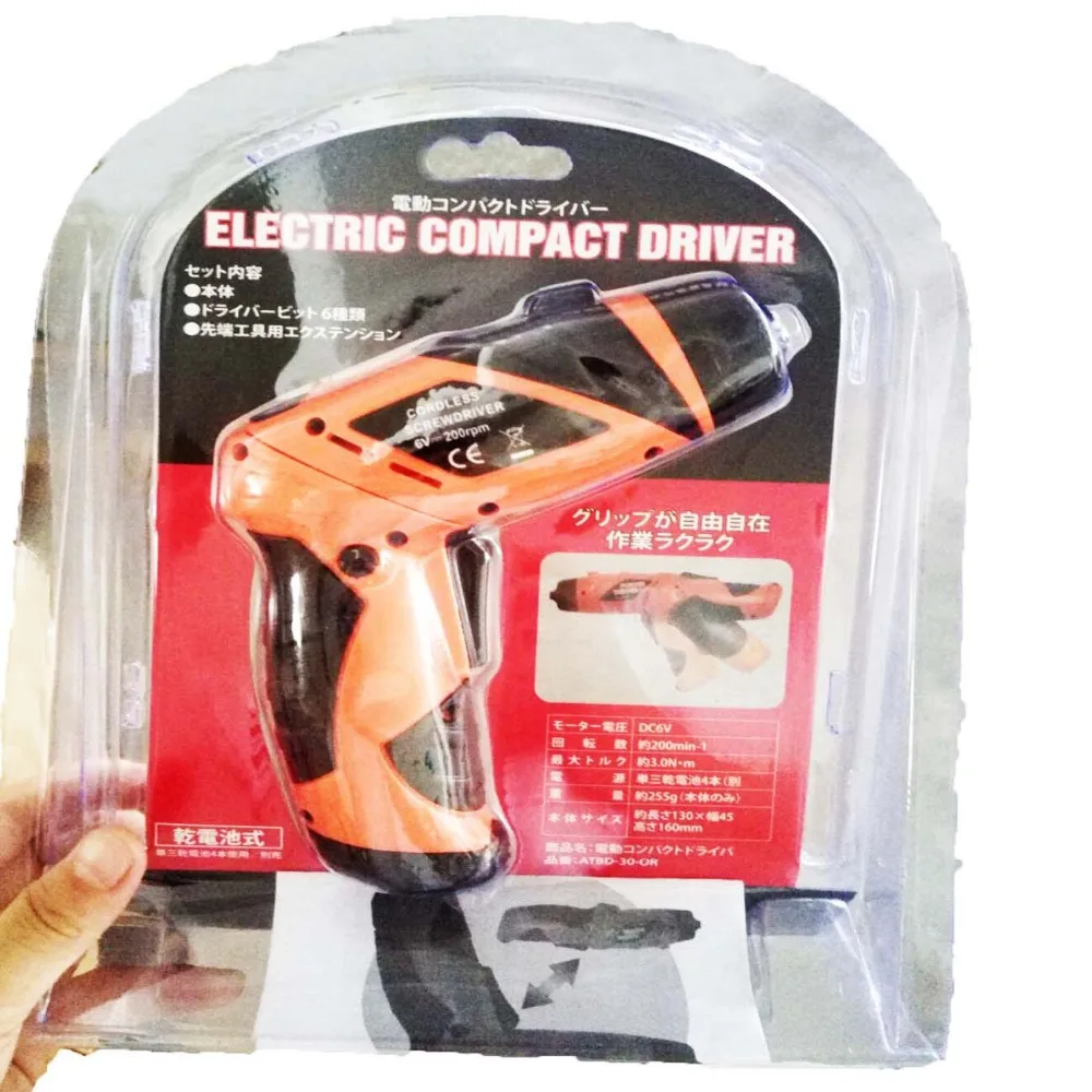 Small dry battery rechargeable drill Household electric screwdriver | Инструменты