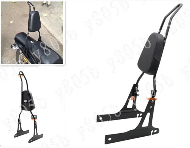 Черная накладка на спинку для сидения в уличном стиле Боб FXDB Super Glide Custom FXDC Dyna FXDSE