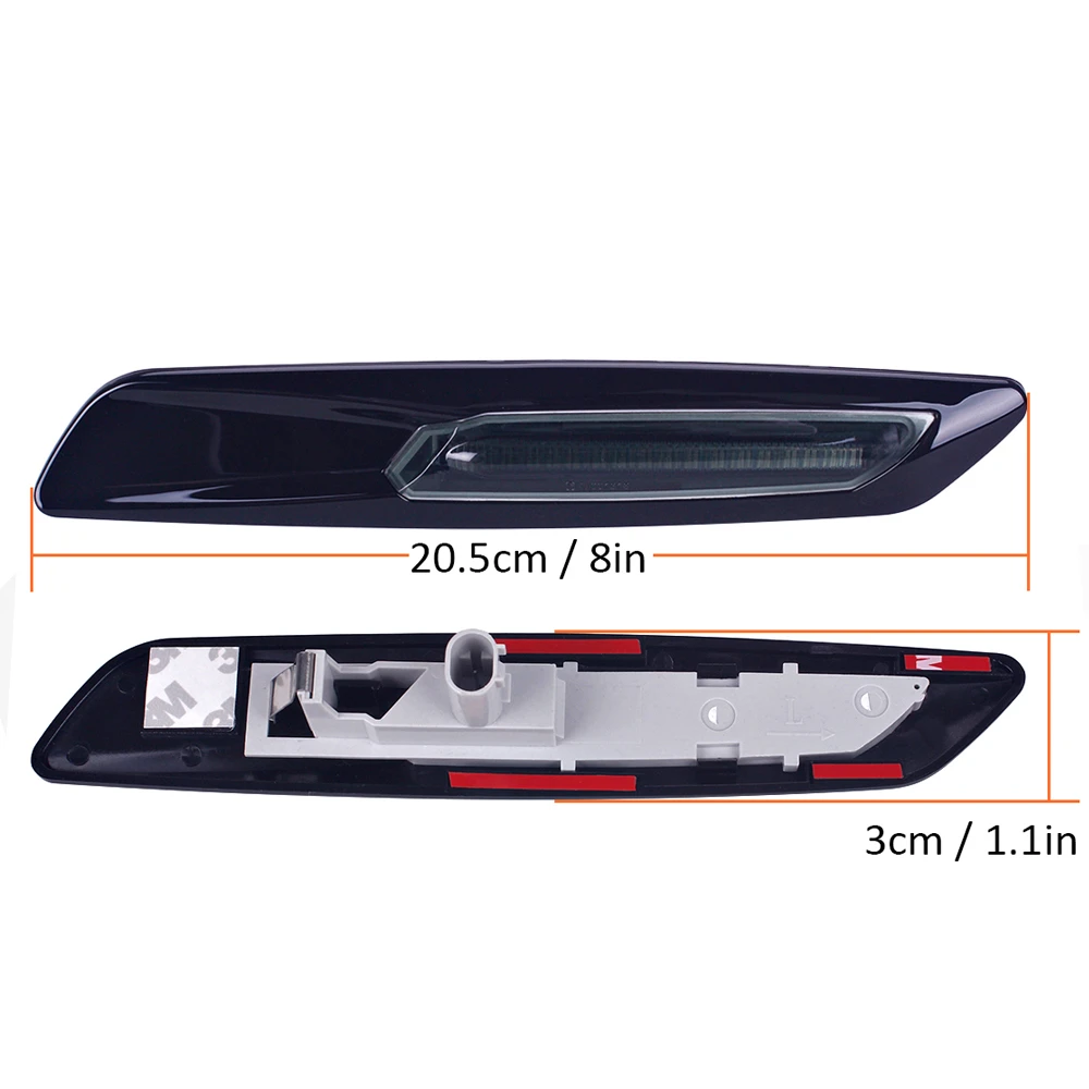 2 шт. светодиодный льные светодиодные габарисветильник для BMW E46 E82 E87 E88 E90 E91 E92 E60 E61