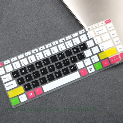 Candy black 14-дюймовый ноутбук клавиатура крышка Защитная крышка для hp EliteBook ELITEBOOK 745 G5/840 G5 С trackpoint отверстие - Цвет: Candy black
