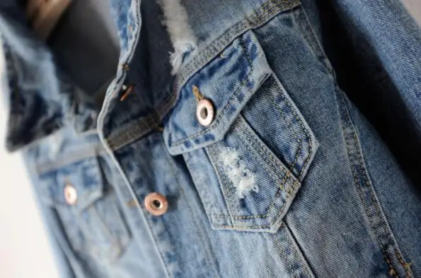 

2019 Plus Size 5XL Denim Jacket Women Boyfriend Jean Coat Streetwear Harajuku Vintage Autumn Basic Outerwear