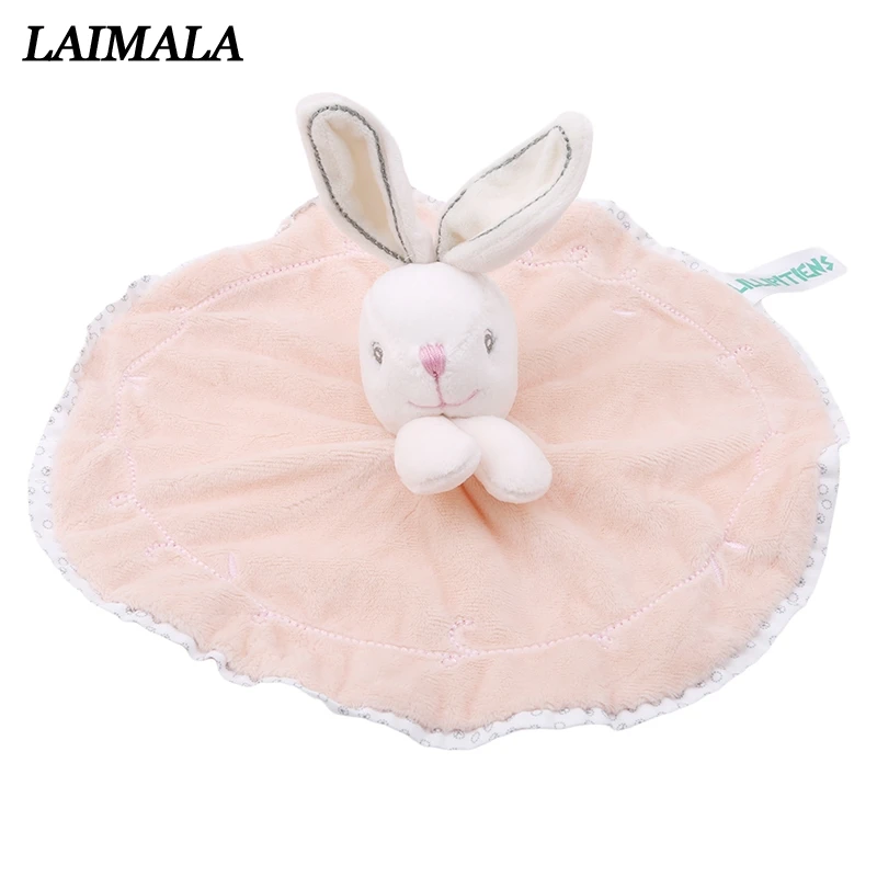 Милые детские плюшевые игрушки соски Банни успокаивающее полотенце