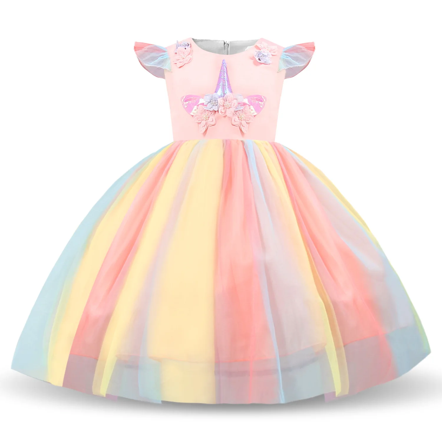 2019 Girls Dress European and American Tongqun Christmas Princess | Тематическая одежда и униформа