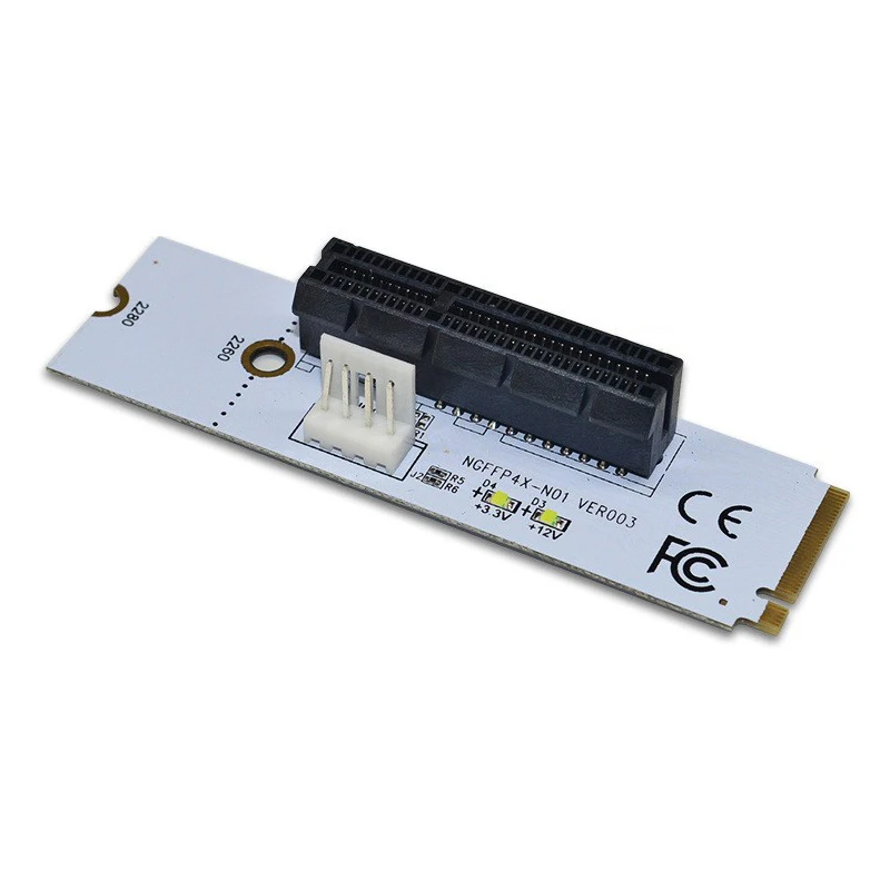 Новая карта расширения NGFF M.2 Key M к PCI E 1X 4X 8X 16X адаптер слота для майнинга