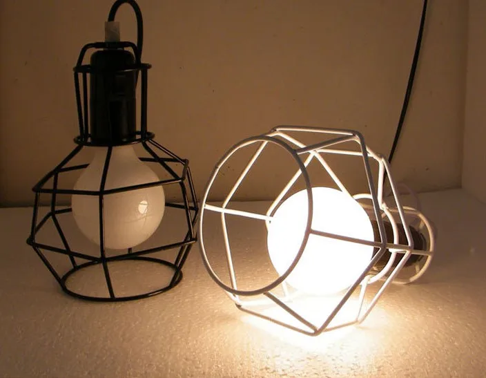 Подвесной светильник для гаража винтажный s образный дома и работы E27 15 х22 см