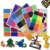 6000 pcs diy magic beads animal molds hand making 3d puzzle kids educational beads toys for children spell replenish