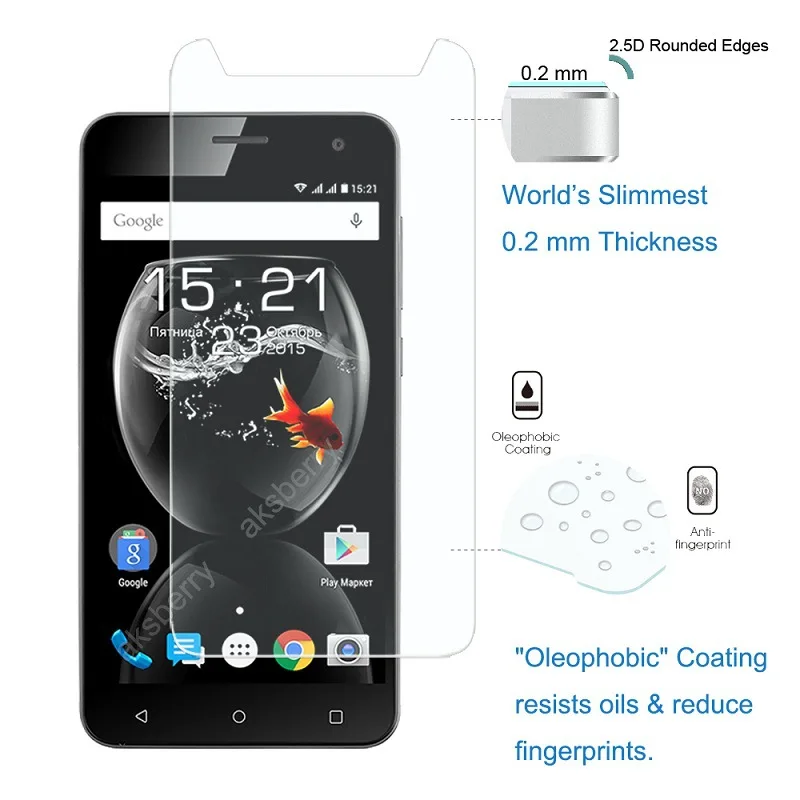 2.5D Премиум Закаленное стекло для Sharp R1S защита экрана 9H Защитная пленка Чехол