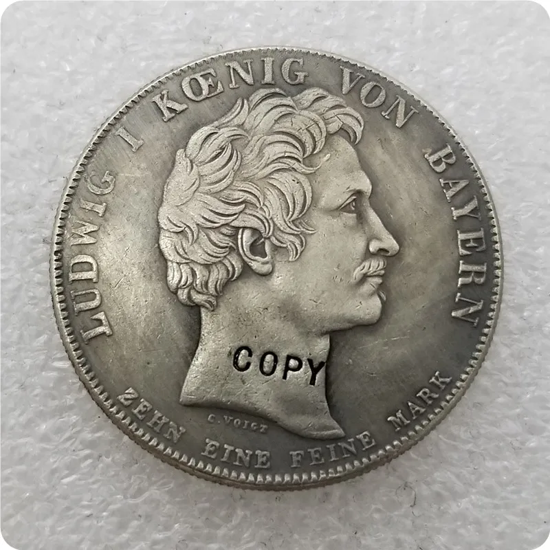 Tpey #1_1834 German states coin COPY commemorative coins-replica coins medal collectibles | Non-currency Coins