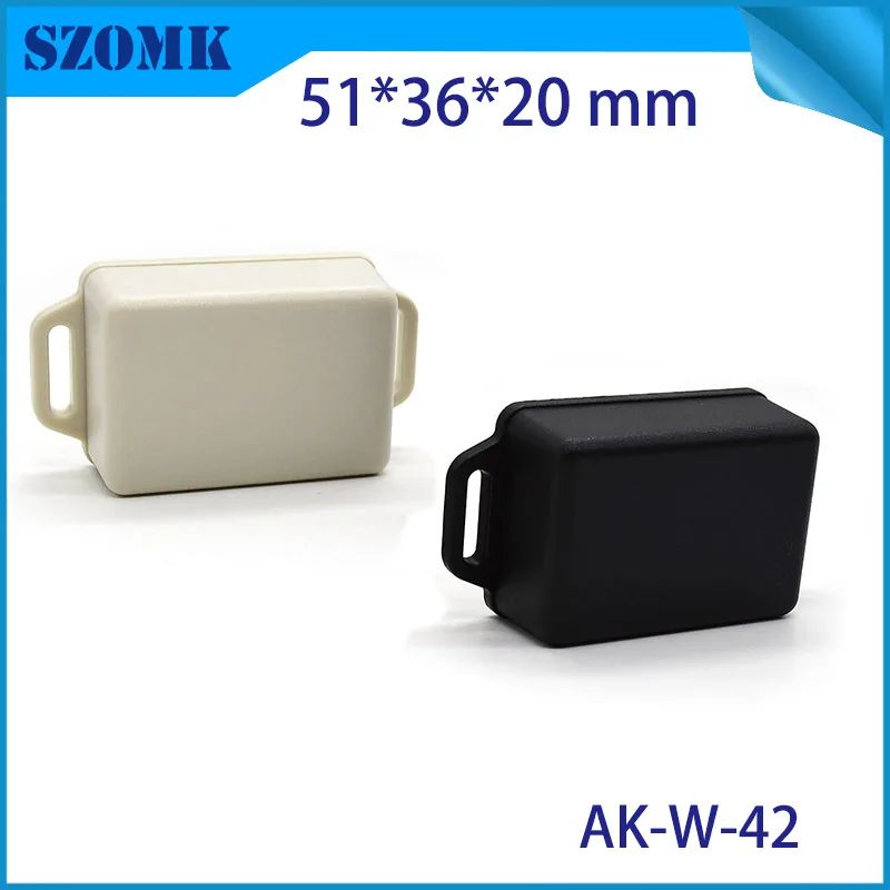 20 шт. маленькие белые электрические корпуса ABS пластик печатных плат утилита