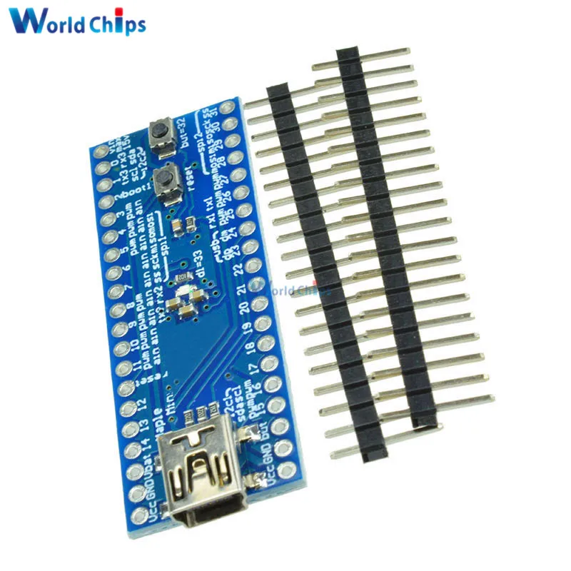 Мини USB STM32F103CBT6 кленовый 32 ARM 3 В 72 МГц 128 Кб модуль флэш платы для Arduino с SPI/I2C USART 34