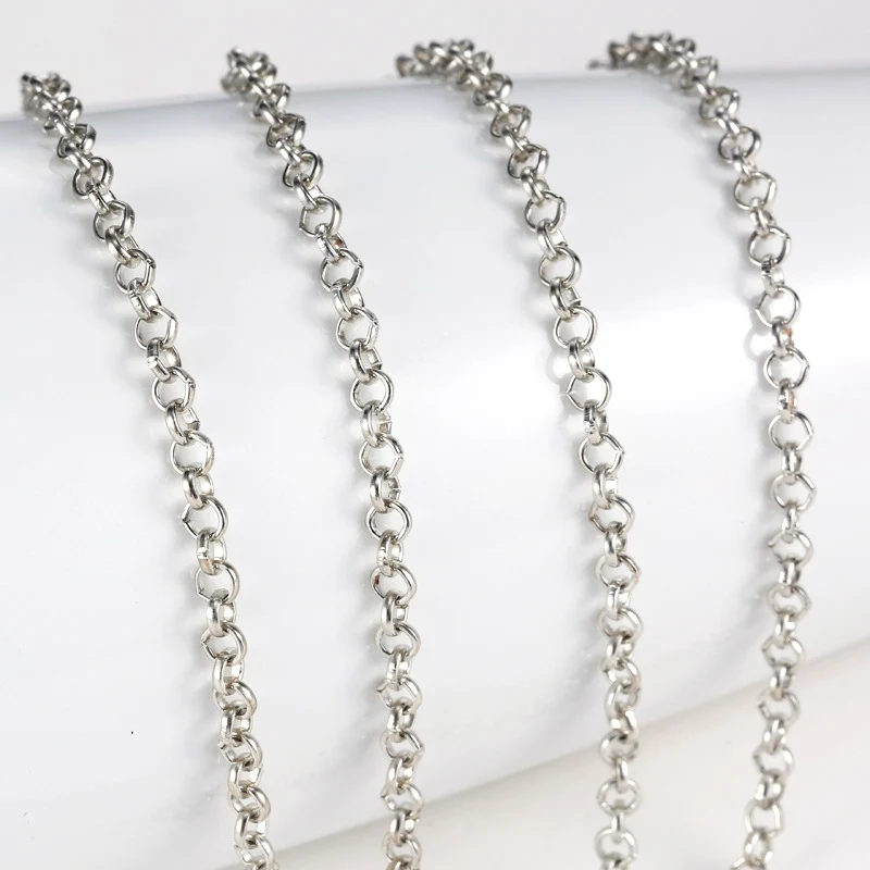 2016 новейшая плавающая медальон цепочка ожерелье Роло звено цепи длинный