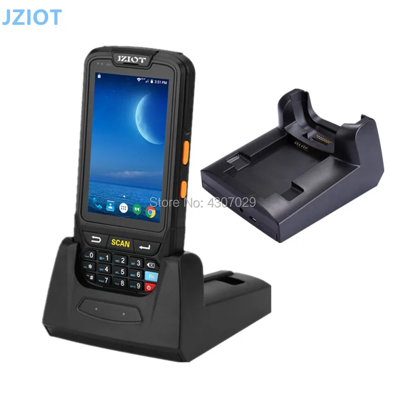 Android 7.0 Mobile 2D Barcode Scanner NFC Reader Wireless Bluetooth WIFI 4G | Компьютеры и офис