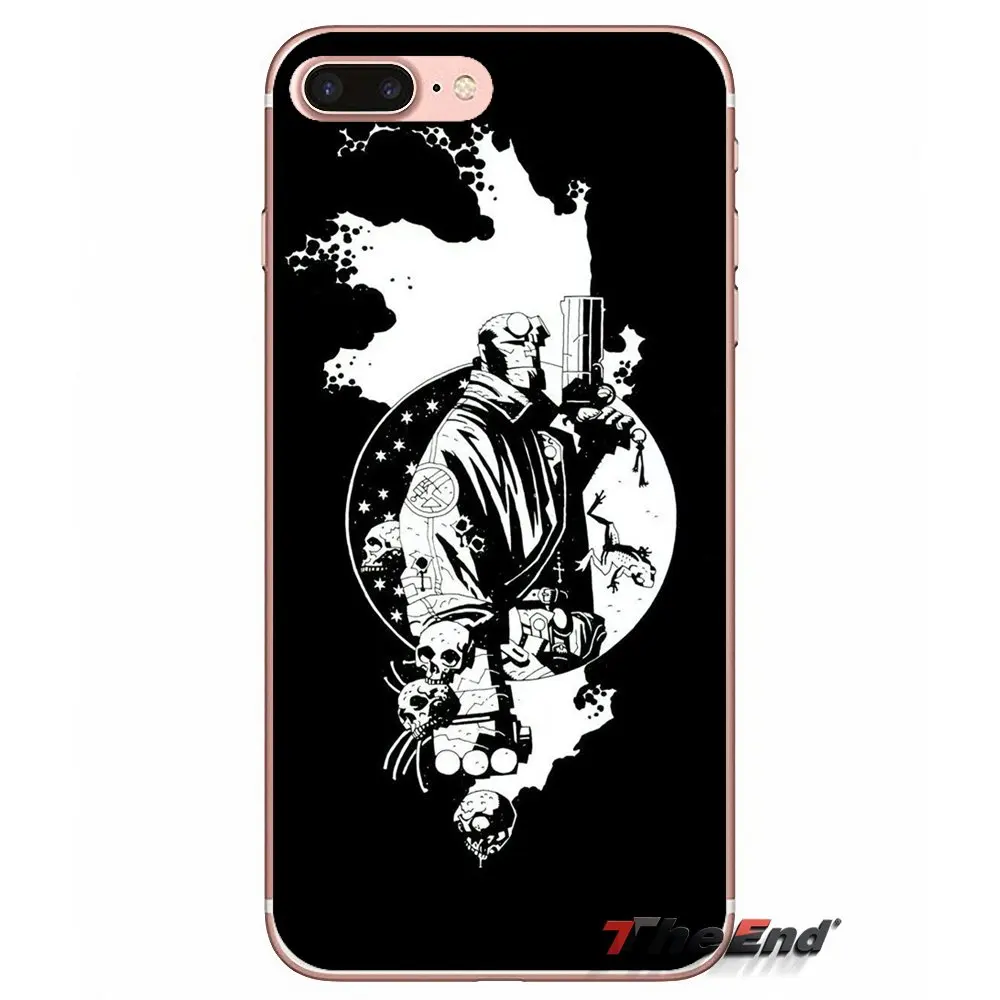 Silicone Phone Covers american Comics hellboy For Huawei G7 G8 P7 P8 P9 Lite Honor 4C 5X 5C 6X Mate 7 8 9 Y3 Y5 Y6 II 2 Pro 2017 | Мобильные