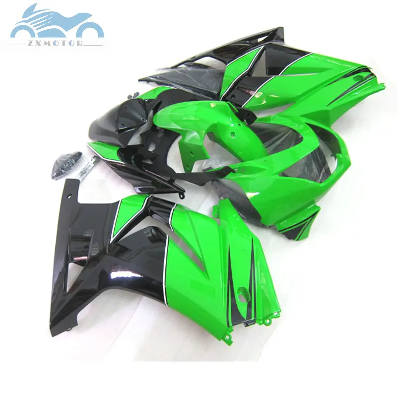Наборы обтекателей для мотоциклов KAWASAKI Ninja 250 2008 2014 ZX 250R EX250 08 09 10 11 14 green|Полные