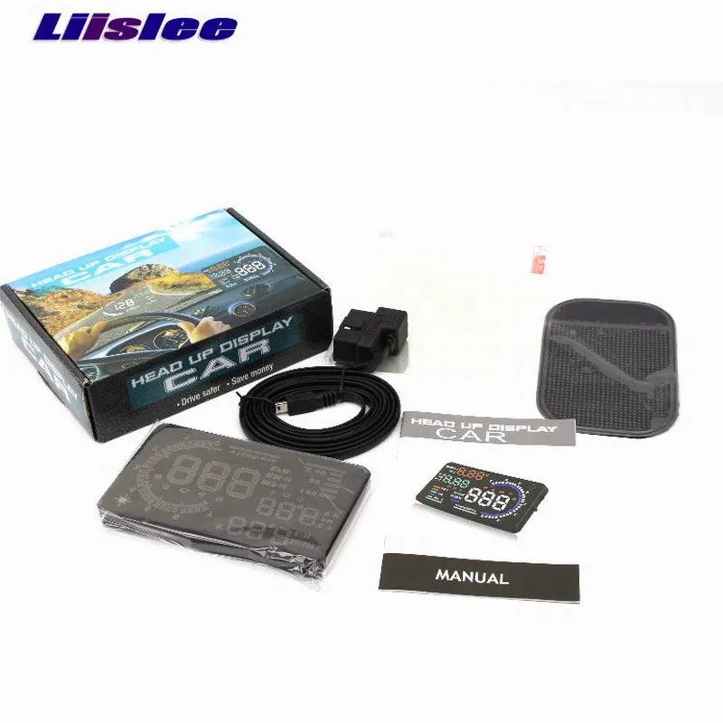 Для Mercedes-Benz G-Class W463, GL-Class X166, GLK-Class X204 (2000-2025) — Автомобильный HUD-дисплей (проекционный на лобовое стекло) с цифровым OBD-подключением (art.: 3920da1be672b) - 3920da1be672b