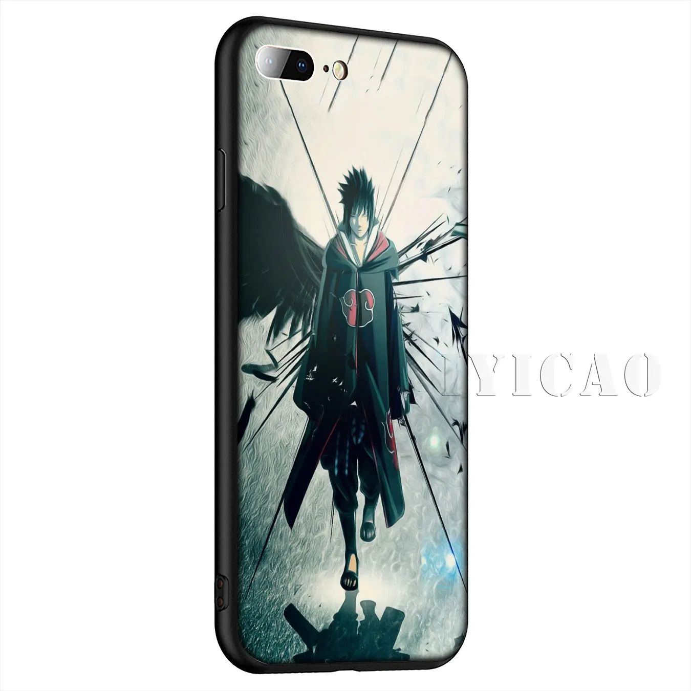 IYICAO логотип Akatsuki Наруто ведущий силиконовый мягкий чехол для iPhone XR X XS Max 8 7 6 S Plus 5 5S