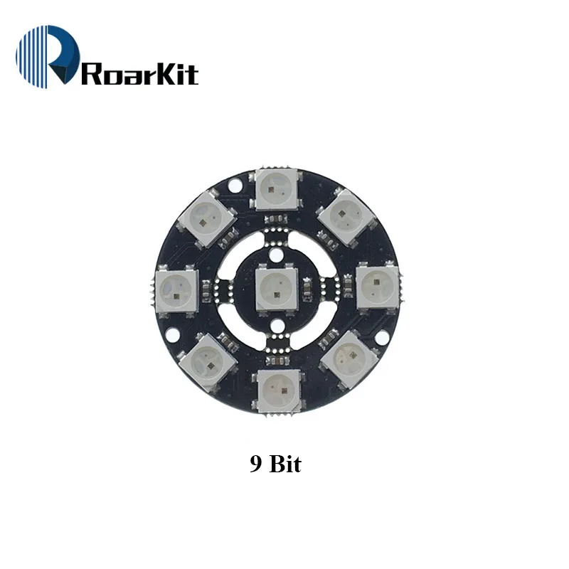 Светодиодное кольцо RGB 1 3 4 7 8 9 12 16 24 32 бит LED s WS2812 5050 светодиодная кольцевая лампа