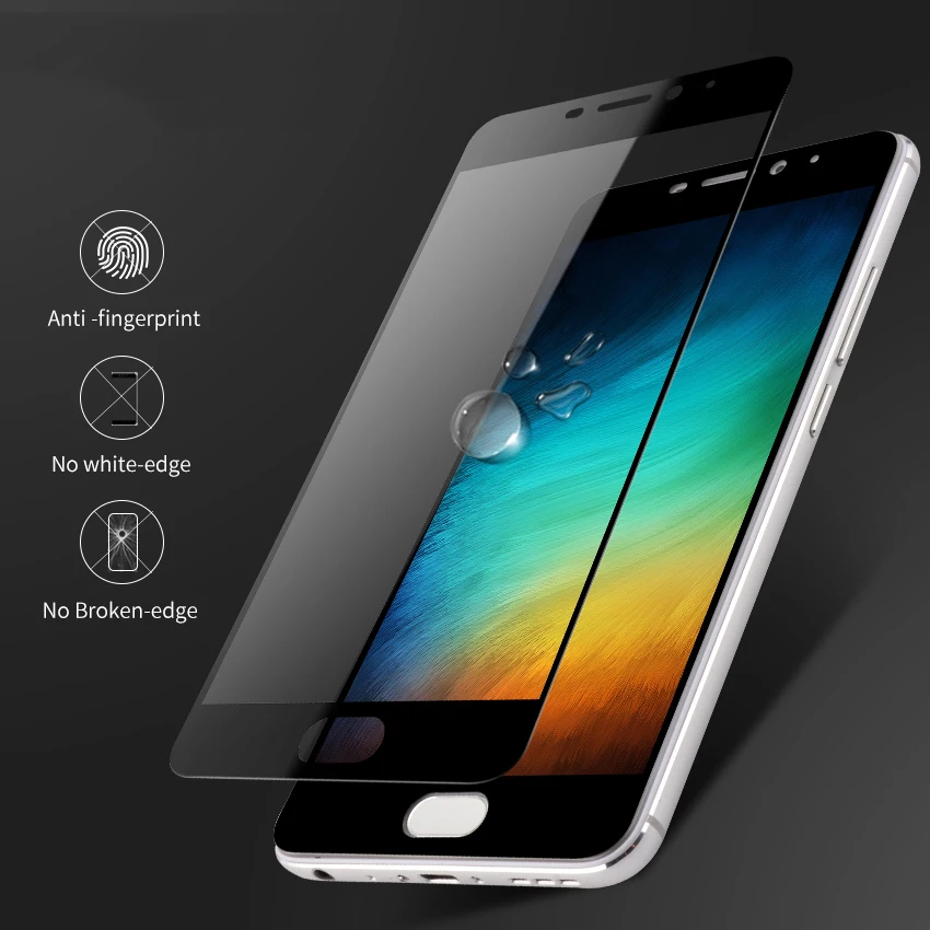 Закаленное стекло для Meizu M5 Note MEIZU полное покрытие Защитная пленка экрана 9H Нано M 5