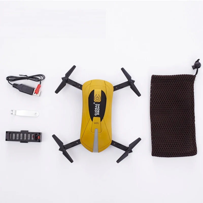 Карманный мини беспилотный селфи раза Drone с 2.0mp HD Камера Wi Fi телефон Управление RTF