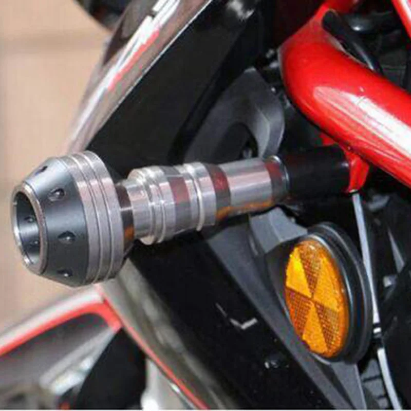 Черные мотоциклетные Универсальный Гоночный AUTI-CRASH пули слайдеры рамы