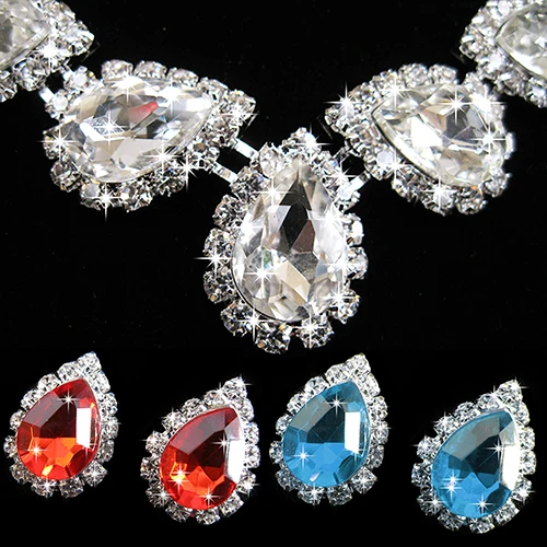Модные 4 вида цветов Ювелирные наборы из Дубая для женщин выпускного свадьбы со