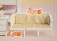 mini dollhouse mini furniture accessories victoria european style mini sofa white mahogany