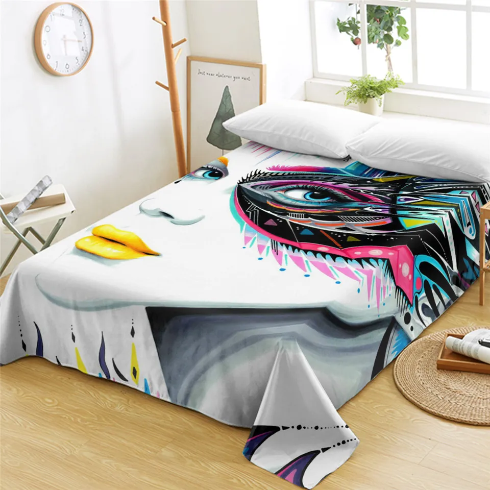 Постельное белье с холодным рисунком от компании Aztec коллекция для девочек