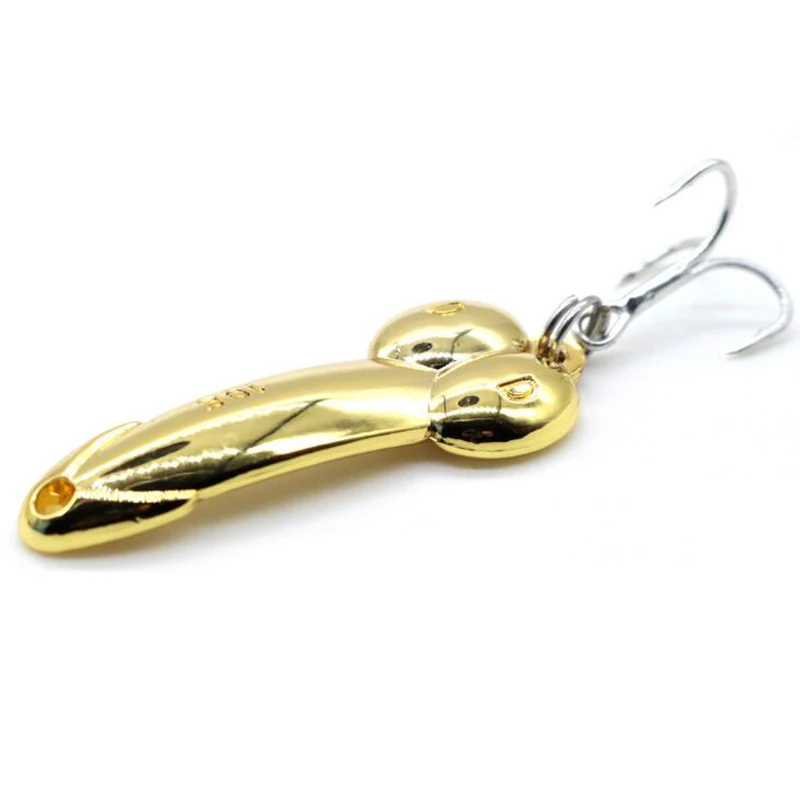 4pcs/Box DD spoon fishing lure with Box silver gold metal bait spinner Treble Hook hard lures Bass Fishing GYH | Спорт и развлечения