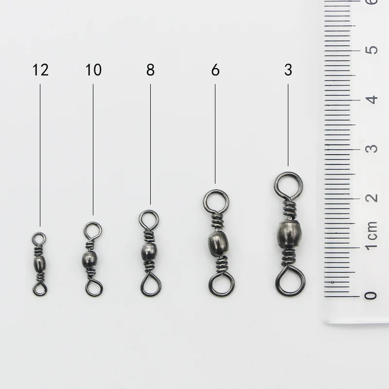 100 шт. рис. 8. Американский ротатор. Соединительное кольцо. Соединение лески.