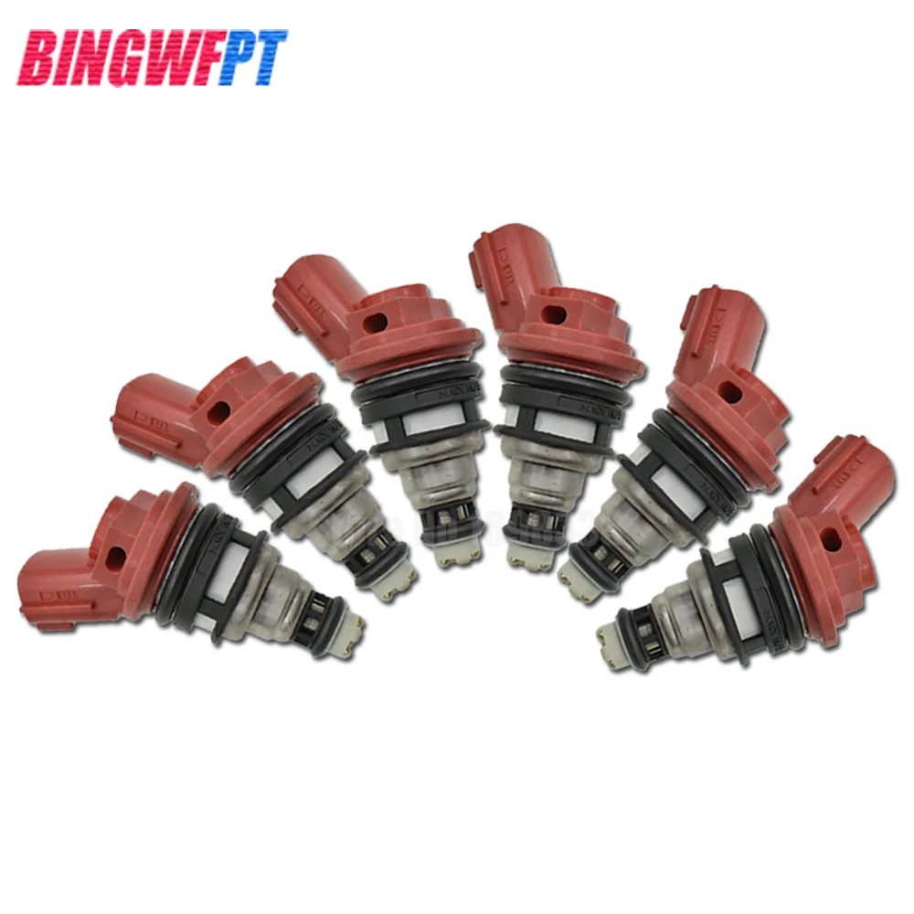 Форсунка топливной форсунки 6 шт./лот 16600-53J03 для Nissan Altima 300ZX 2.0L 3.0L I30 J30 Maxima Sentra 1660053J03