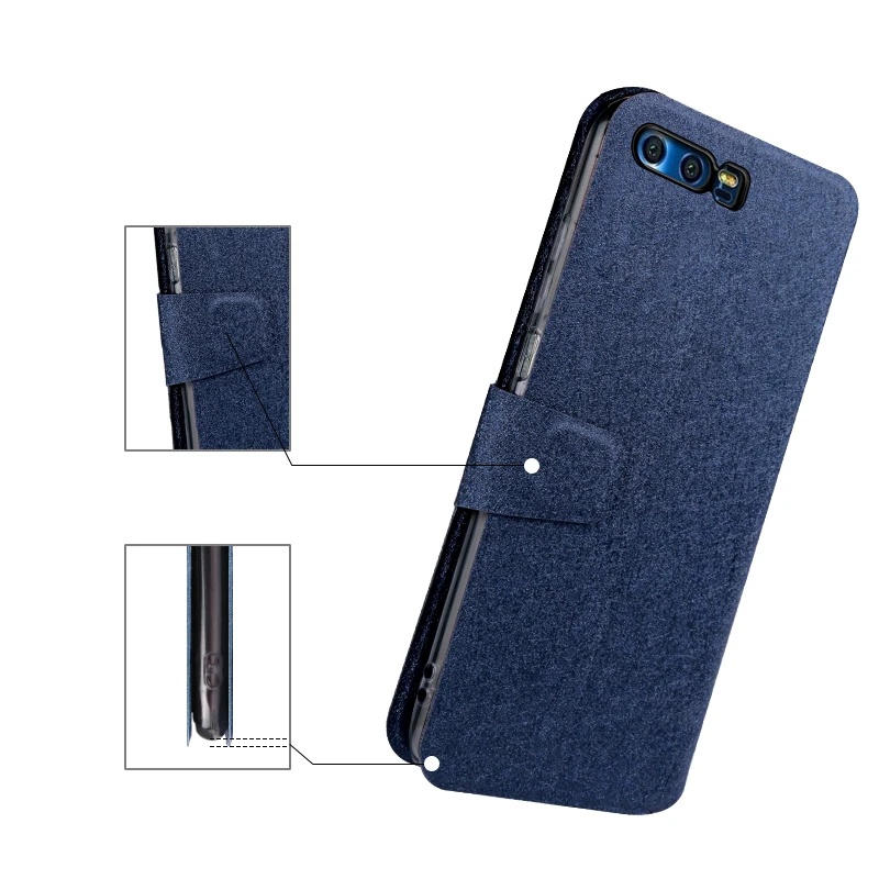 Mofi For Huawei Honor 9 Case Smart Window case huawei honor cover silicone back honor9 luxury leather TPU funda |