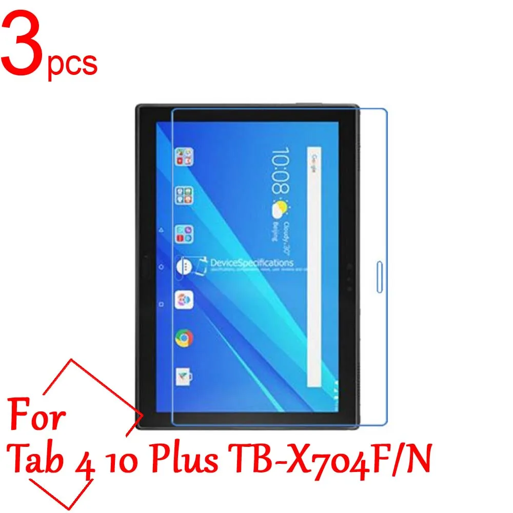 

Ультрапрозрачная/матовая/Нано-взрывобезопасная Защитная пленка для ЖК-экрана, пленка для Lenovo TAB 4 10 Plus TB-X704F/N X304F/N 10,1, пленка, 3 шт.