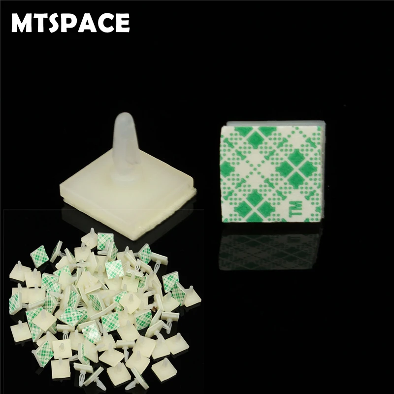 Mtspace 100 шт./компл. HC-5 нейлон Пластик прочно держаться на поверхности печатной платы Spacer противостояние блокировки оснастки в сообщения фиксирова клейкая 3 мм отверстие Поддержка