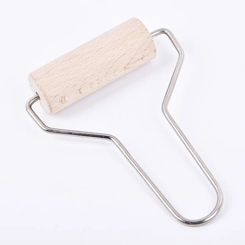 

1direct sale wood rolling clay mud tool clay plastic knife Rolling mud ware round wooden roller axis auxiliary tool Art painting
