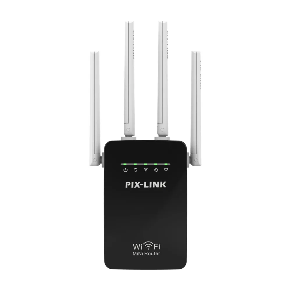 Беспроводной Wi-Fi роутер 300 Мбит/с 802.11n/b/g 4 антенны | Компьютеры и офис